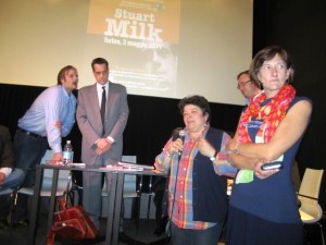 Ilda Curti e Marta Levi, onorificenza a Stuart Milk