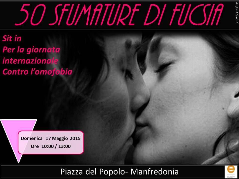 Manfredonia - 17-05-15 - Giornato contro omofobia e transfobia